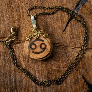 Naszyjnik Znak Zodiaku Rak