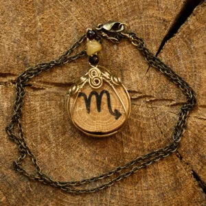 Naszyjnik znak Zodiaku Skorpion