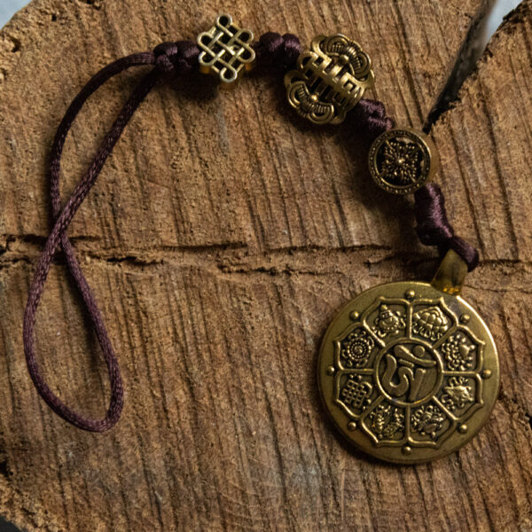 Amulet kalendarz tybetański asztamangala Amulet 8 Symboli Pomyślności