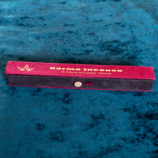 Kadzidło naturalne tybetańskie karma w ozdobnym pudełku