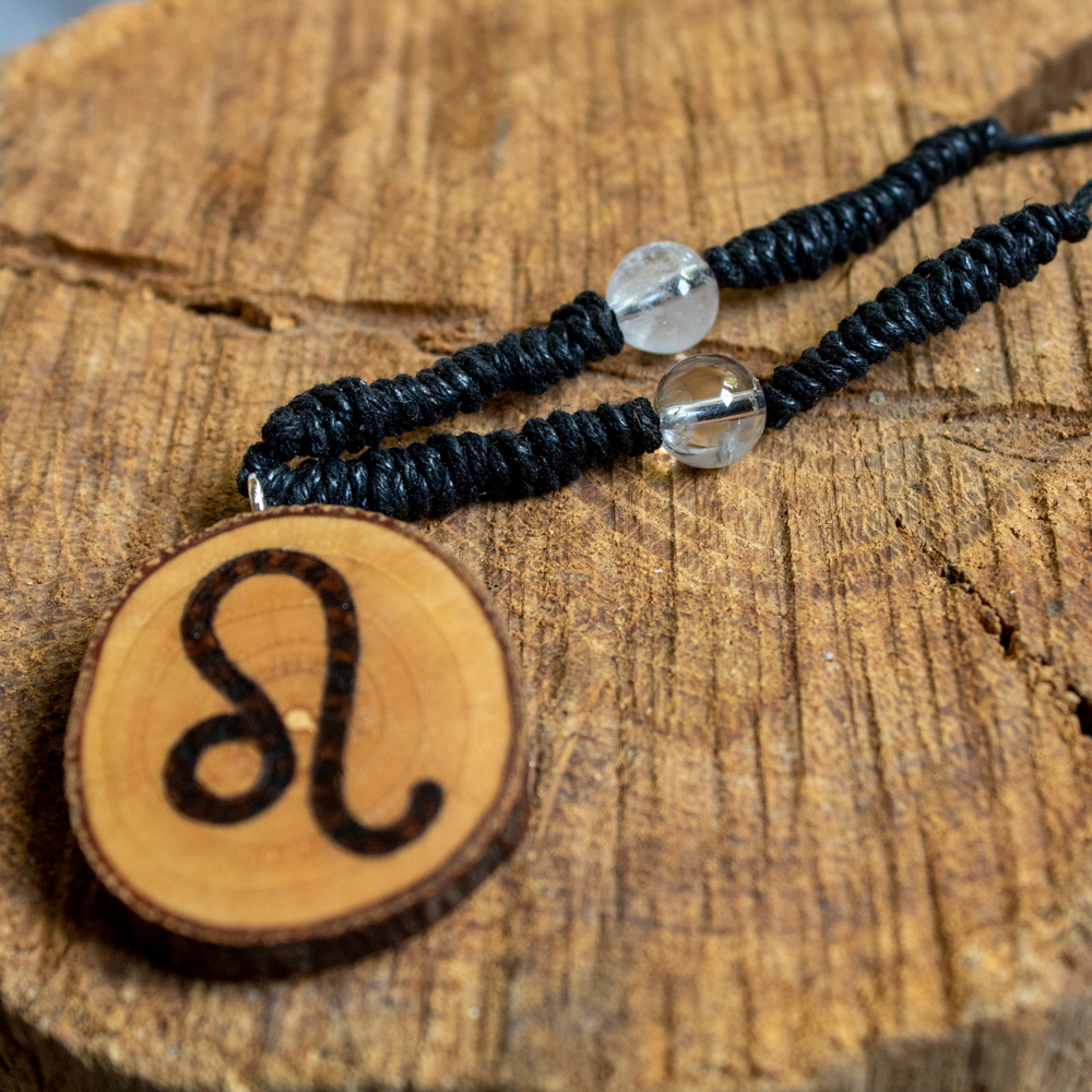 Drewniany Talizman dla Lwa: Kryształ Górski - obrazek 2