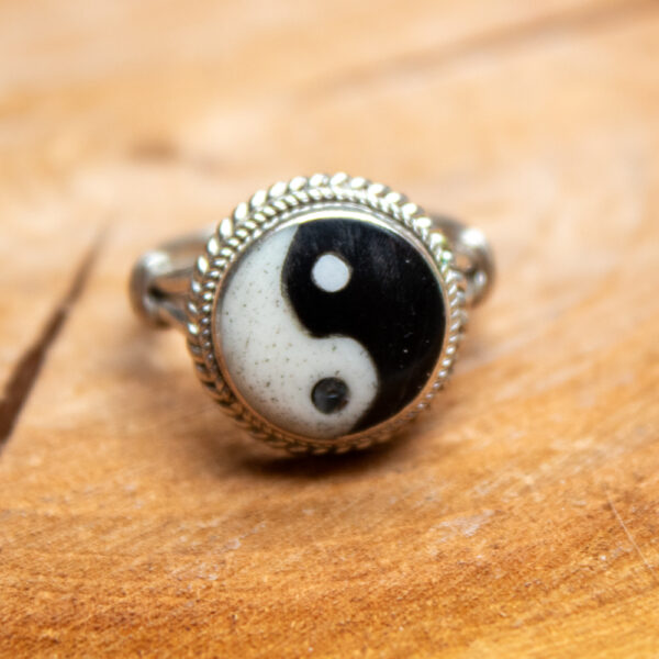 pierścionek yin yang, pierścień męski