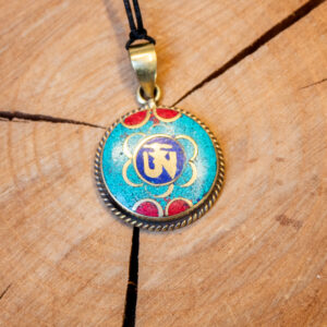 Amulet Tybetański Mandala OM