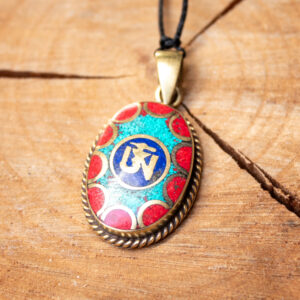 Amulet Tybetański Mandala OM