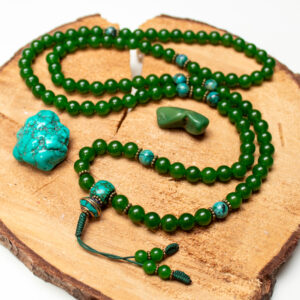 Mala 108 Zielony Jadeit – W Mocy Zielonej Tary