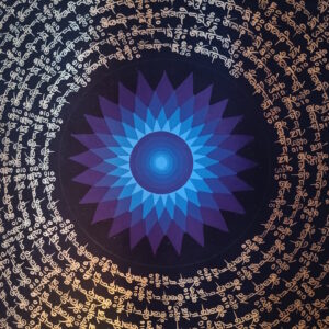 Tybetańska Mandala Kosmicznego Spokoju (bardzo duża)